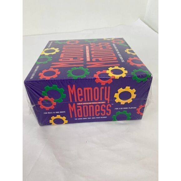 Vintage NWT 1994 Memory Madness Game - Picture 2 of 7